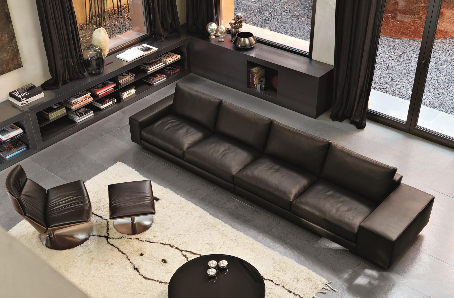 Armchair with footstool | Kara by Desiree