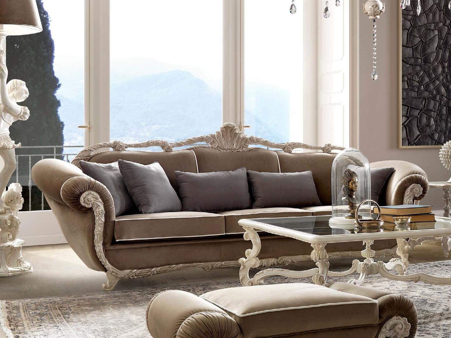 3 seater fabric sofa | Tornabuoni by Andrea Fanfani