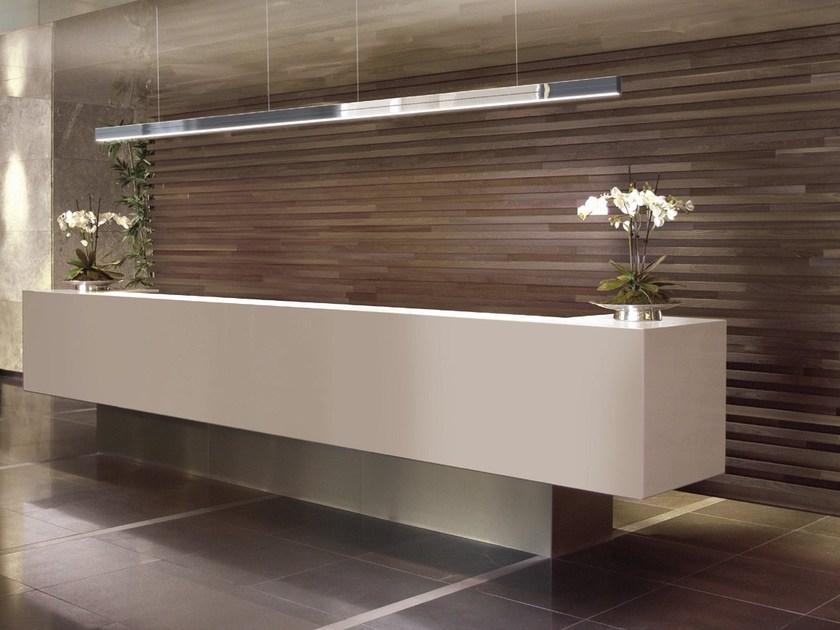 LED aluminium pendant lamp | Doppio Linea by Sattler