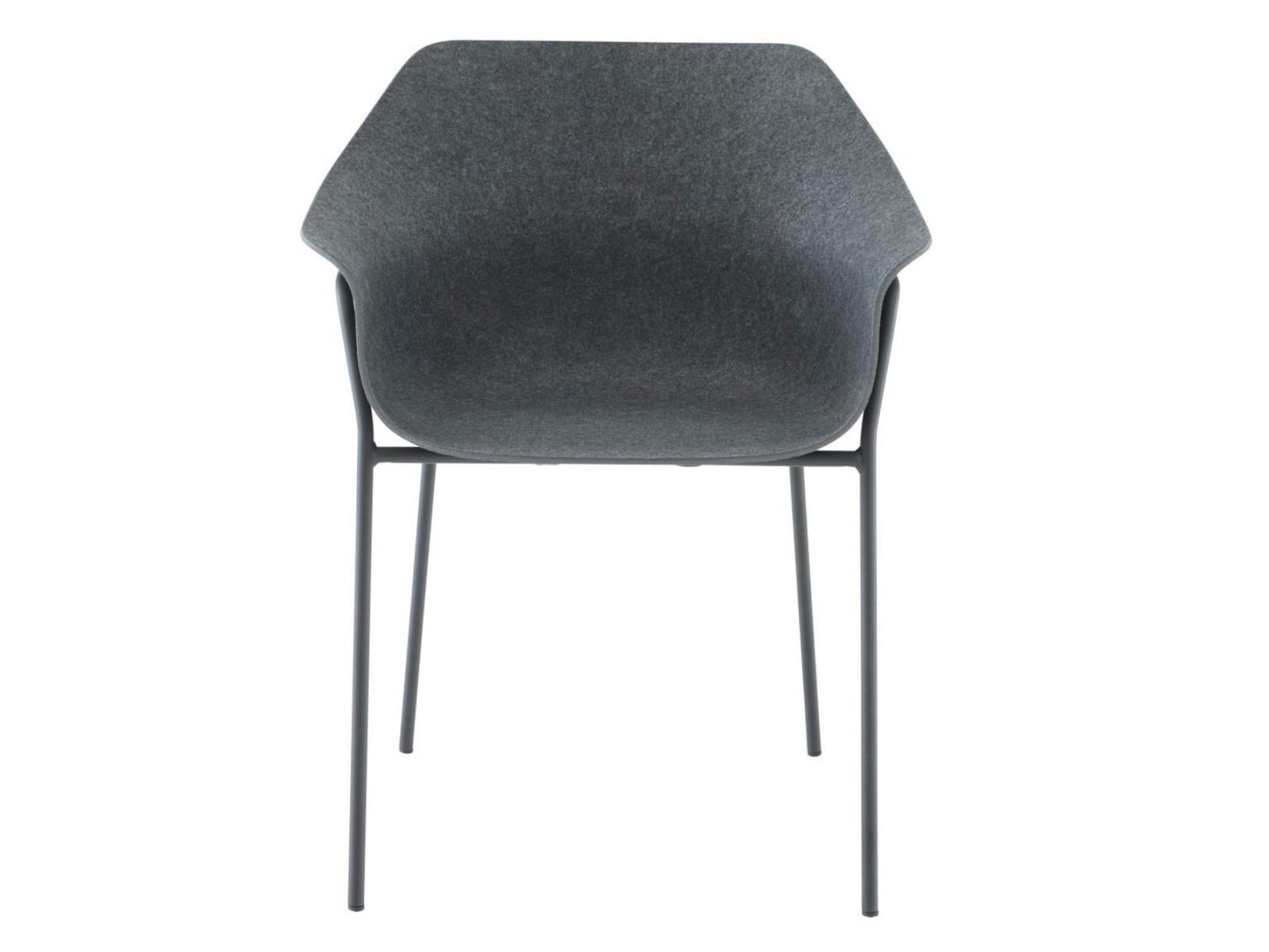 Felt chair with armrests | Ettoriano by Ligne Roset