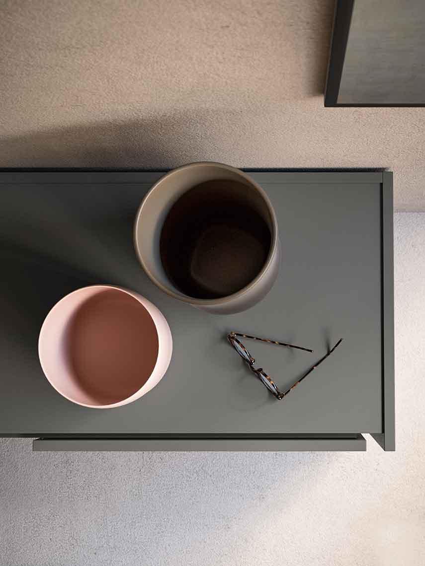 Modular veneer sideboard with doors | Da-Do giorno by ALF Dafre