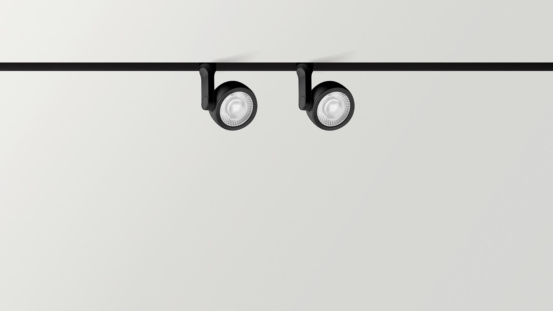 LED aluminium track-Light | Six Xs 48v Double by Arkoslight