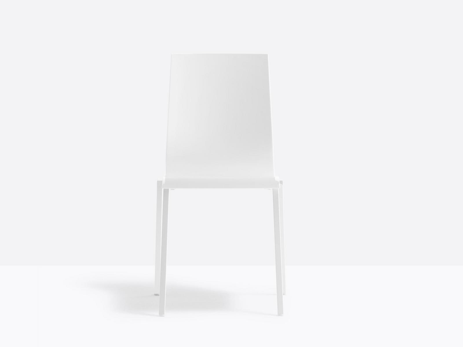 Plastic chair | Kuadra 1101 by Pedrali