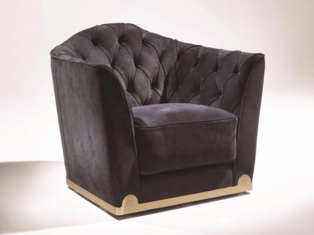 Fabric armchair | Grace by Longhi