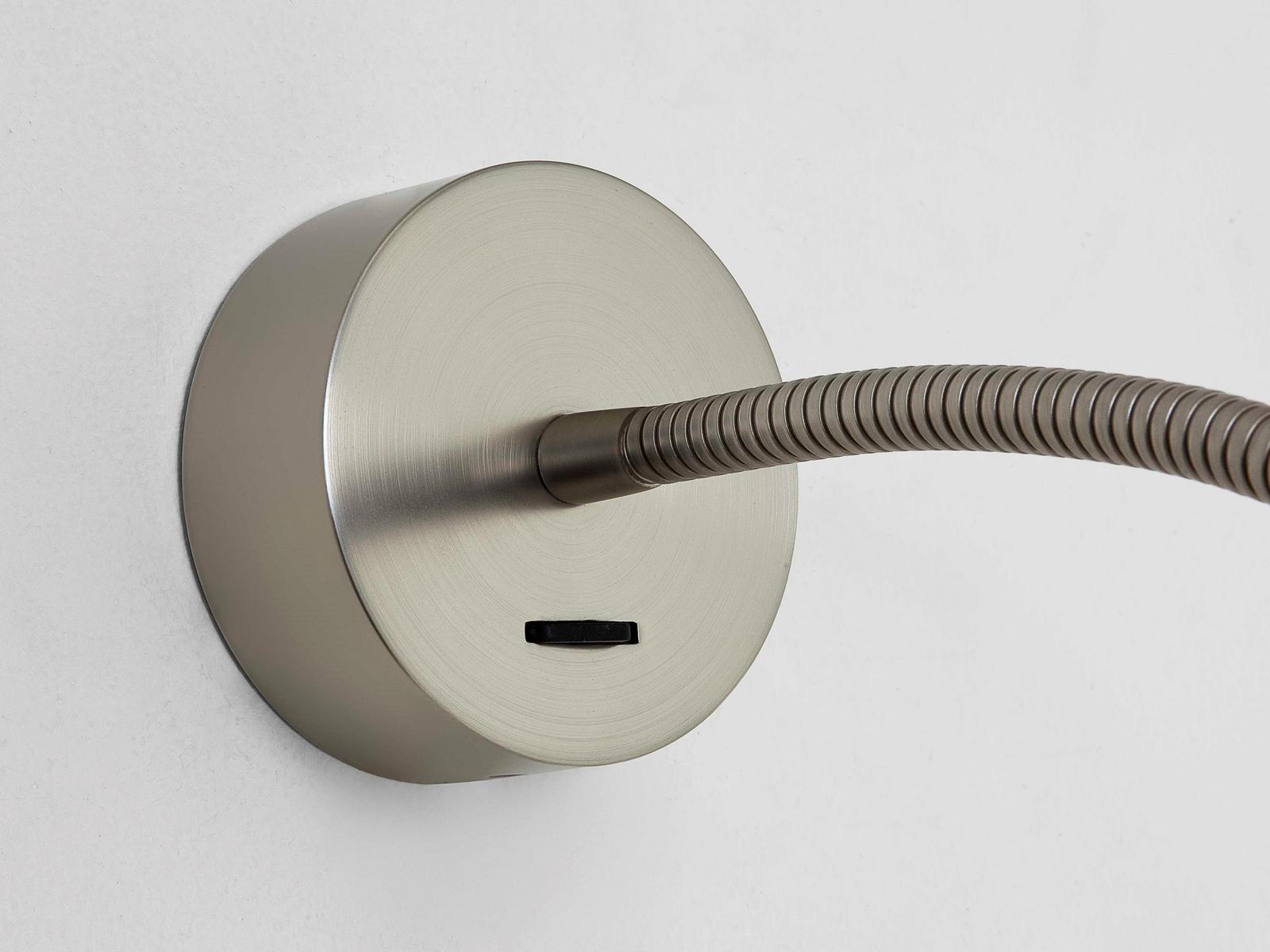 LED zinc reading lamp with swing arm | Fosso by Astro lighting