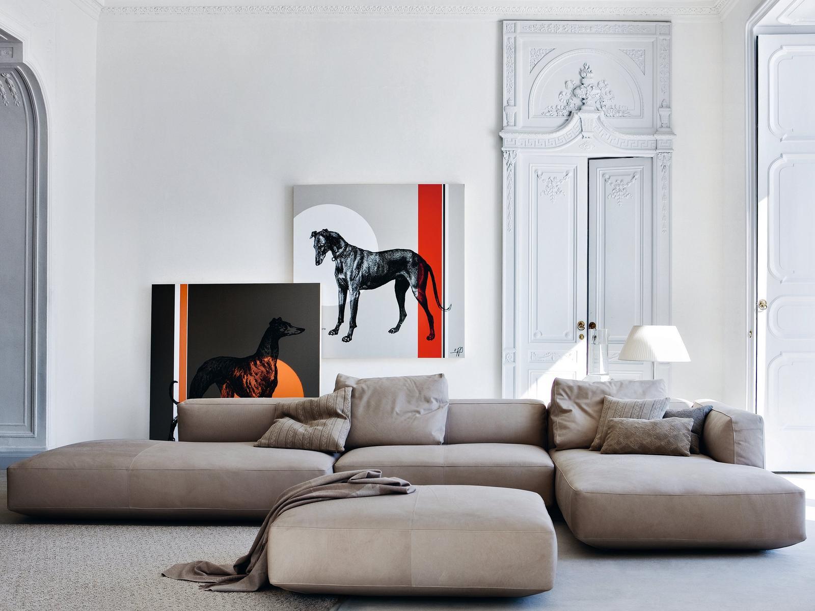 Sectional sofa | Pianoalto by Zanotta