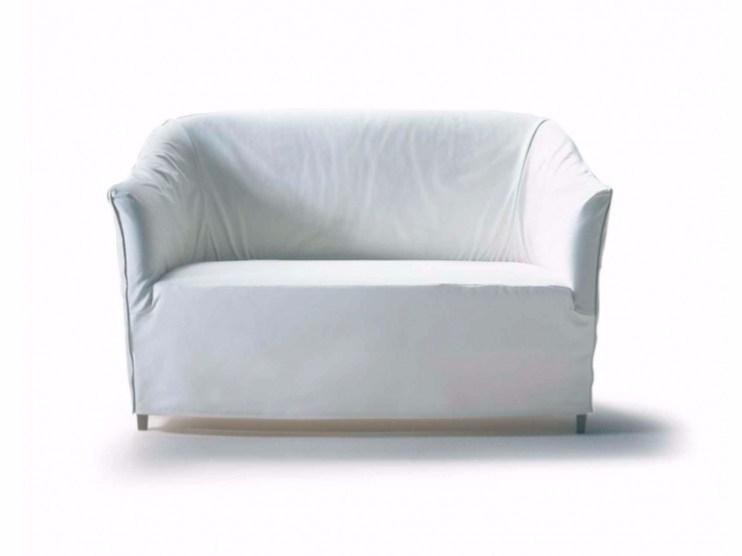 Fabric sofa with removable cover | Doralice by Flexform