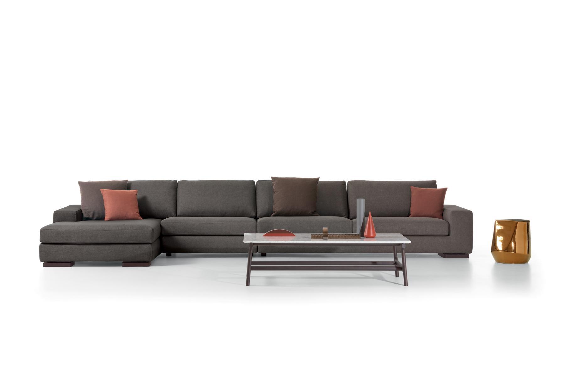 Modular fabric sofa | Meridiano by Pianca