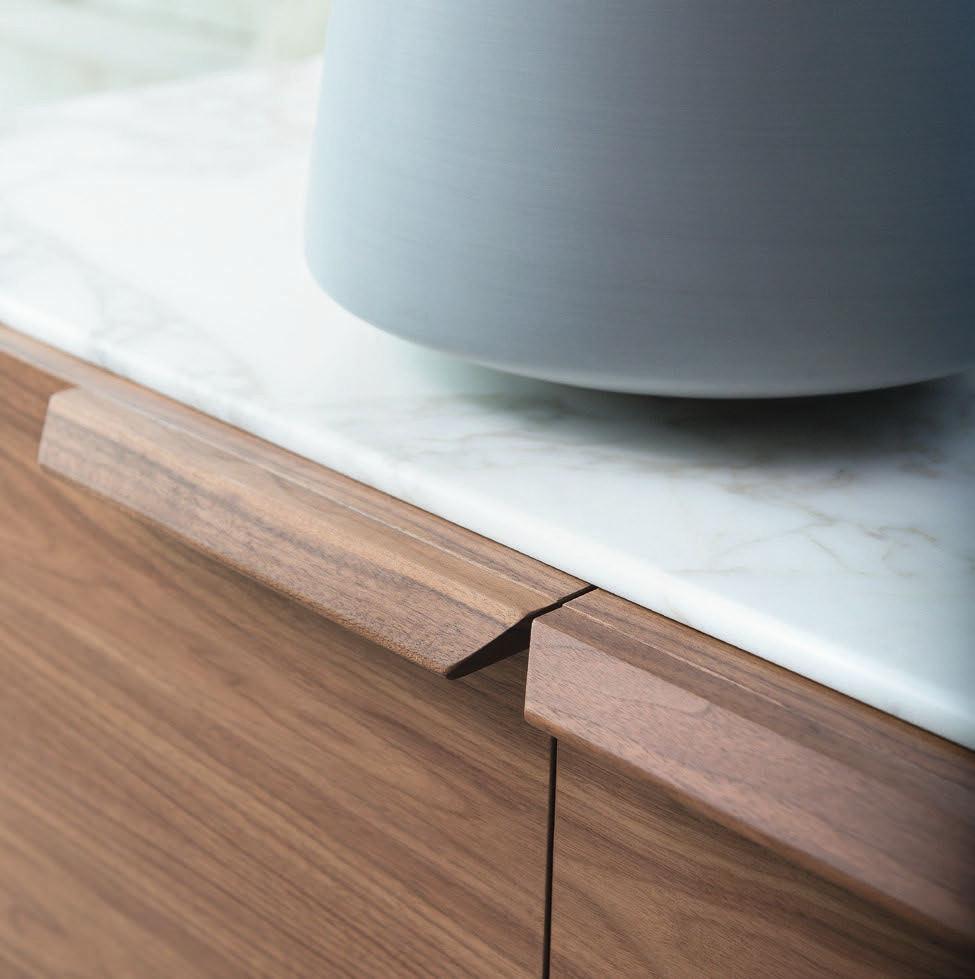 Walnut sideboard | Atlante 3 by Porada