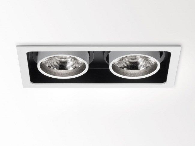 LED multiple adjustable spotlight | Minigrid In Si Hp by Delta light