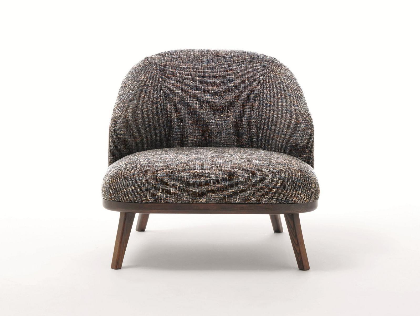 Fabric armchair with armrests | St. Tropez by Ditre Italia