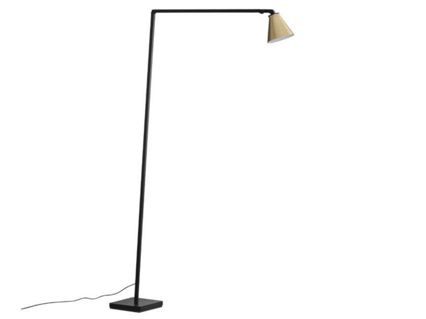 LED aluminium floor lamp | Untitled Reading Cone by Nemo