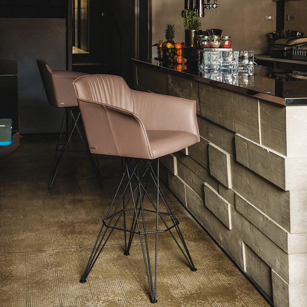 Fabric bar chair | Flaminio by Cattelan Italia