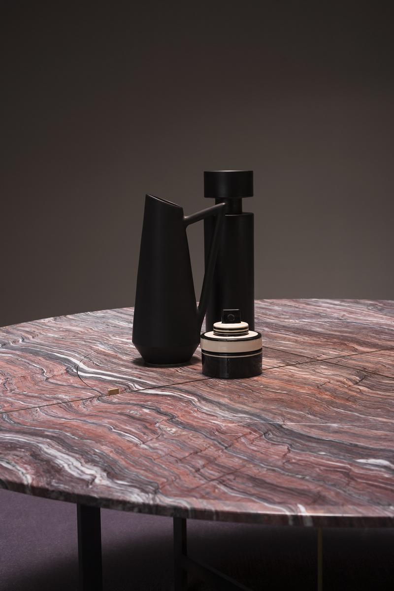 Round marble table | Placè by Baxter