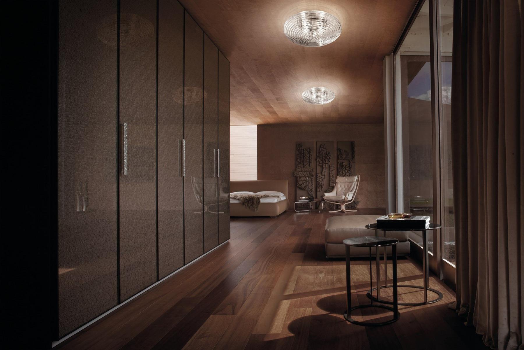 Blown glass wall lamp / ceiling lamp | Spirit Pp/pl by Vistosi