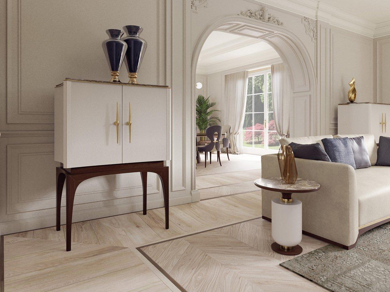 Wooden bar cabinet | Pr.502 by Stella del Mobile