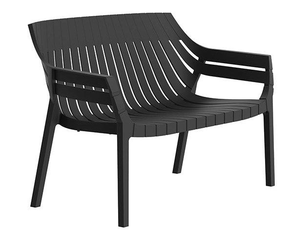 2 seater polypropylene garden sofa | Spritz by Vondom