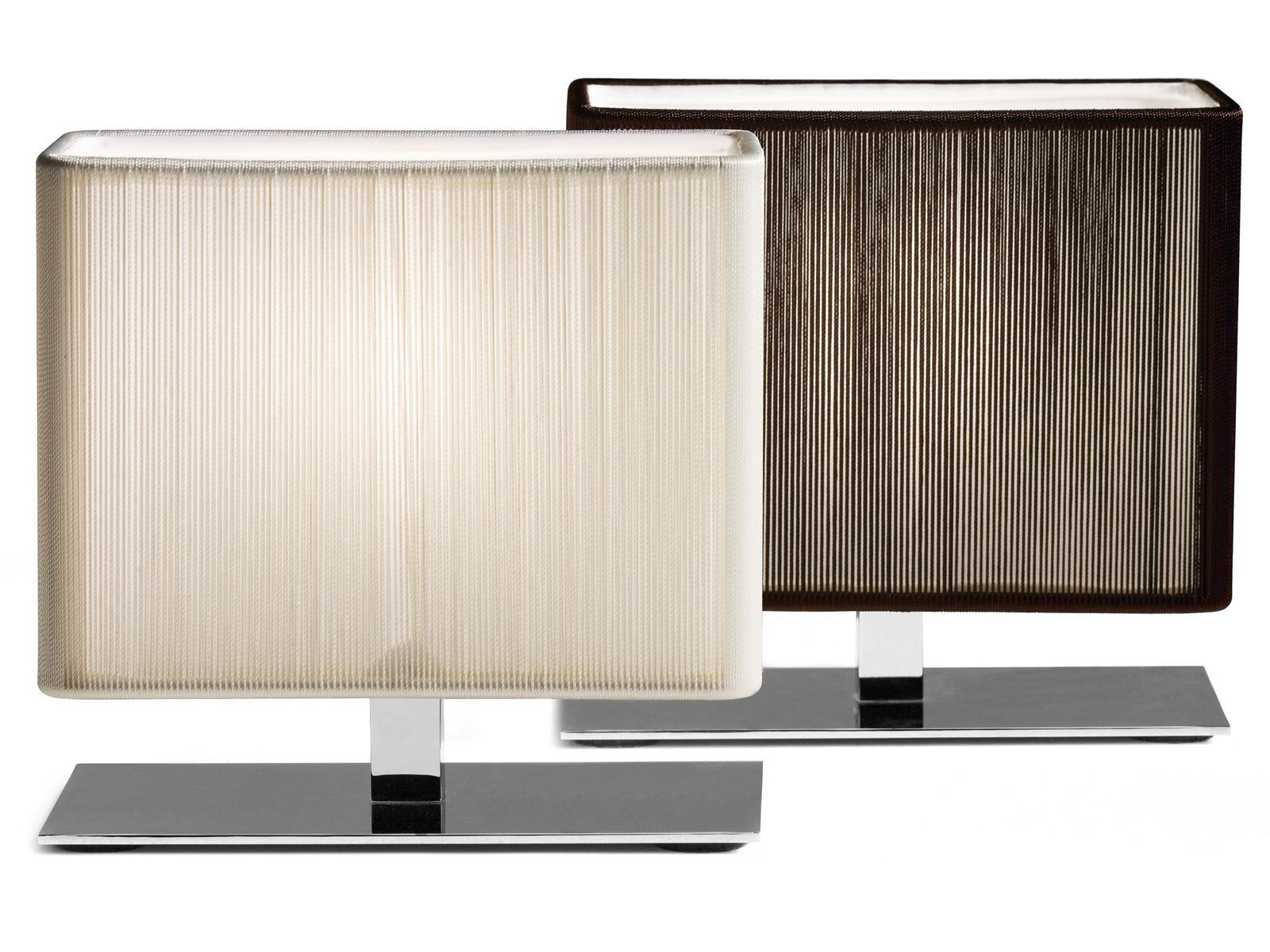 Handmade silk table lamp | Clavius by Axolight