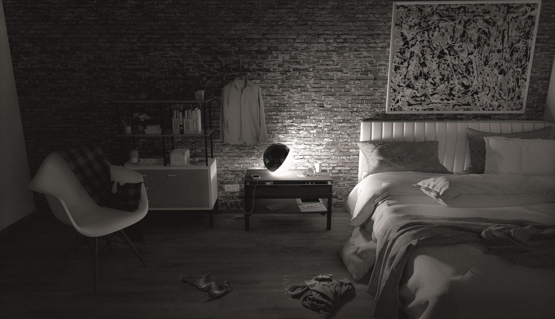 LED direct light methacrylate table lamp | Huara by Artemide