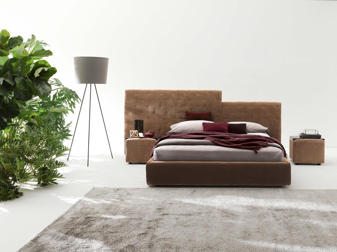 Upholstered storage bed | Ecléctico by Ditre Italia