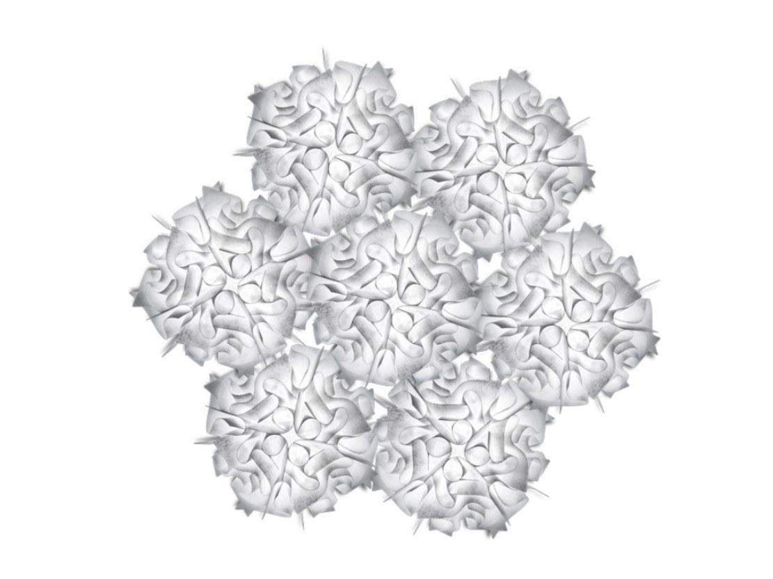 Opalflex® pendant lamp | Veli 7 by Slamp