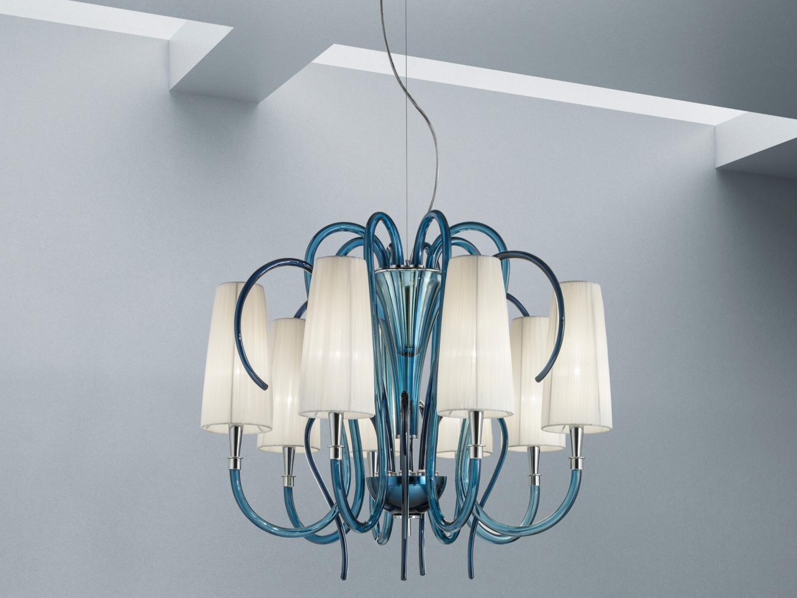 Murano glass chandelier | Margot by Sylcom