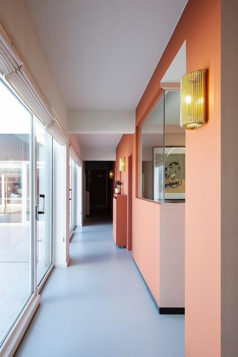 Direct-indirect light fur pendant lamp | D-rabbit by Dark