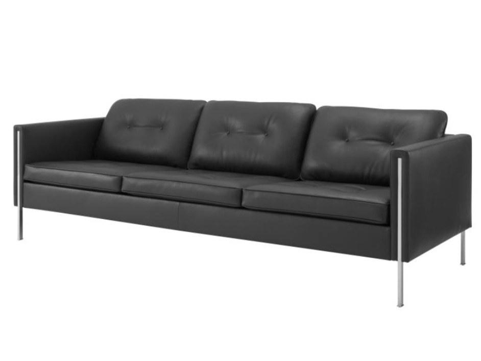 3 seater leather sofa | Andy by Ligne Roset