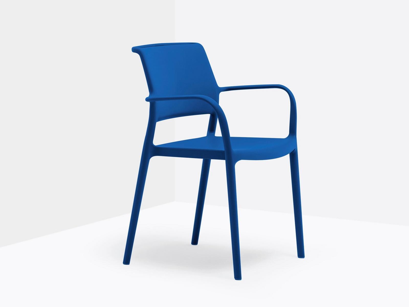 Polypropylene chair with armrests | Ara 315 by Pedrali