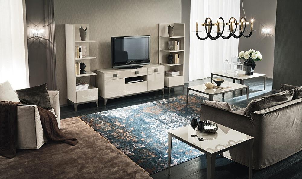 Veneer living room set | Mont Blanc by ALF Italia