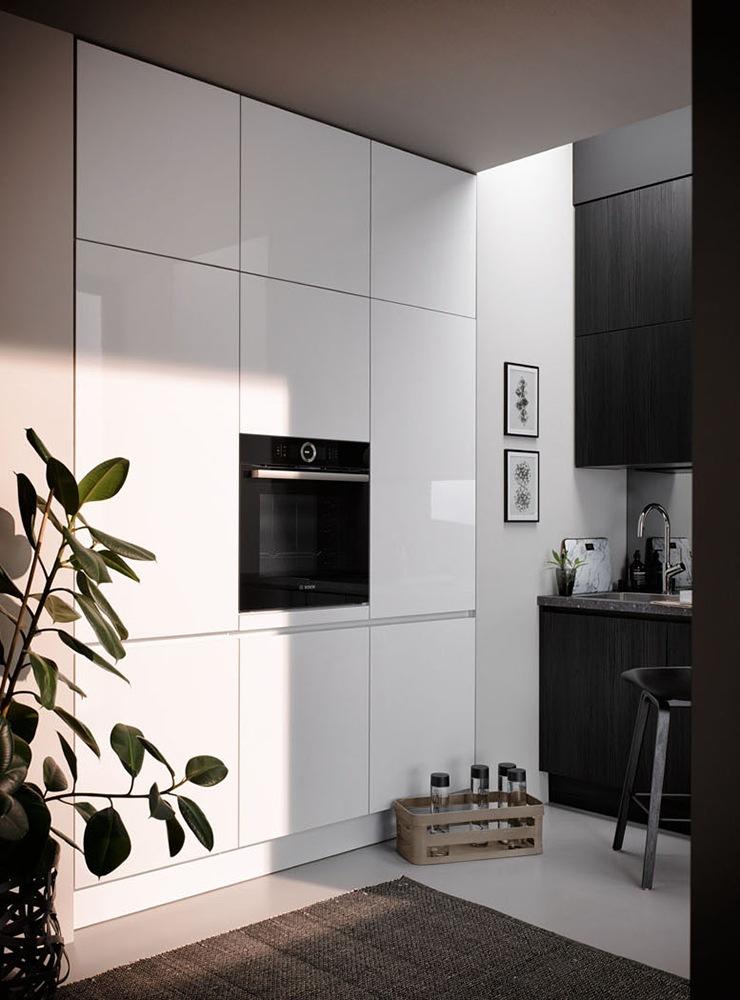 Kitchen without handles Haecker classic Toronto GL