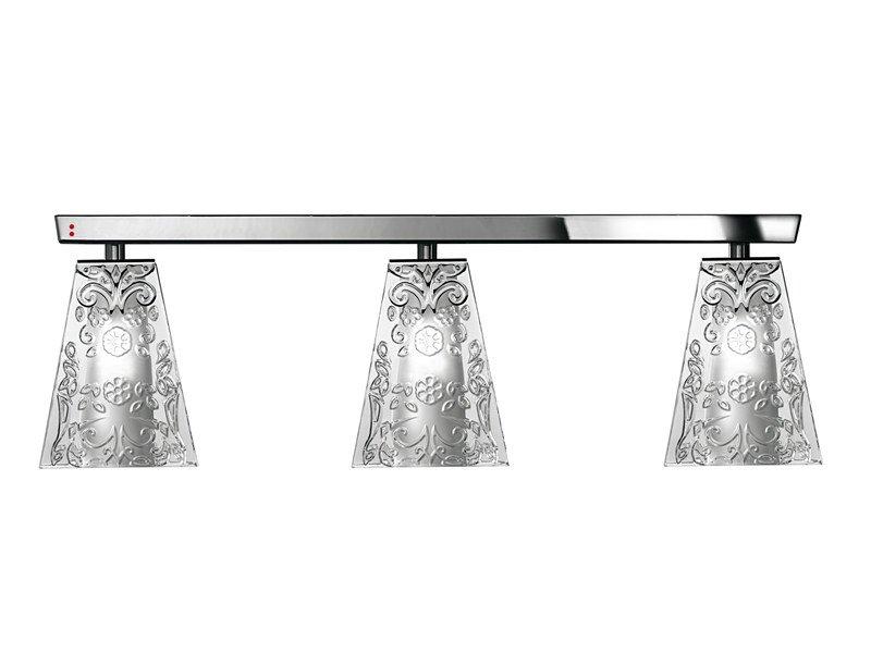 Crystal ceiling lamp | Vicky by Fabbian