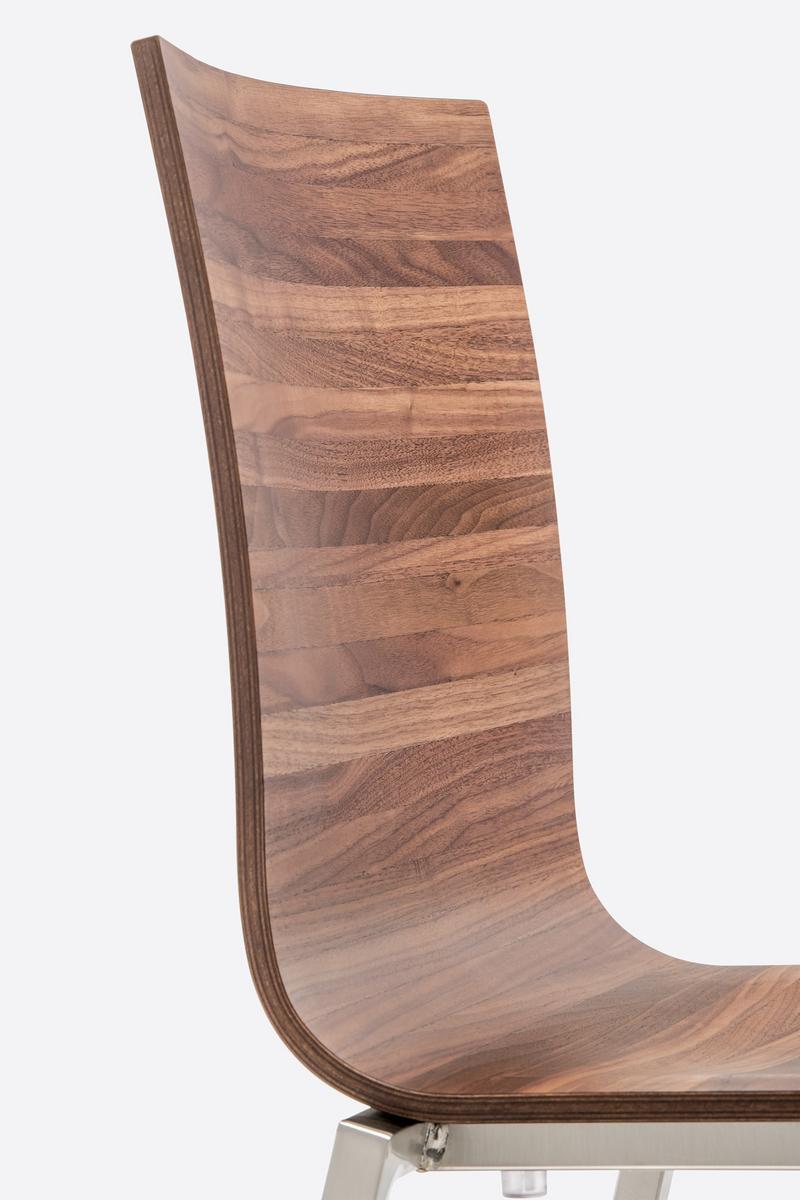 Stackable chair | Kuadra Xl 2411 by Pedrali