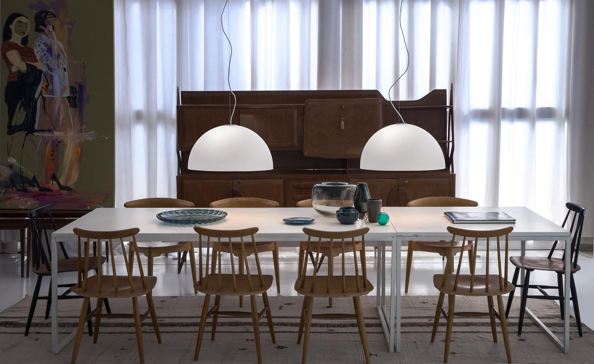 Direct light PMMA pendant lamp | Sonora - 490/493 by Oluce