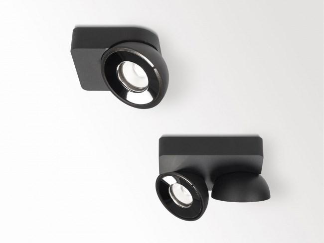 LED multiple adjustable spotlight | Tweeter M On 2 92733 Dim8 by Delta light