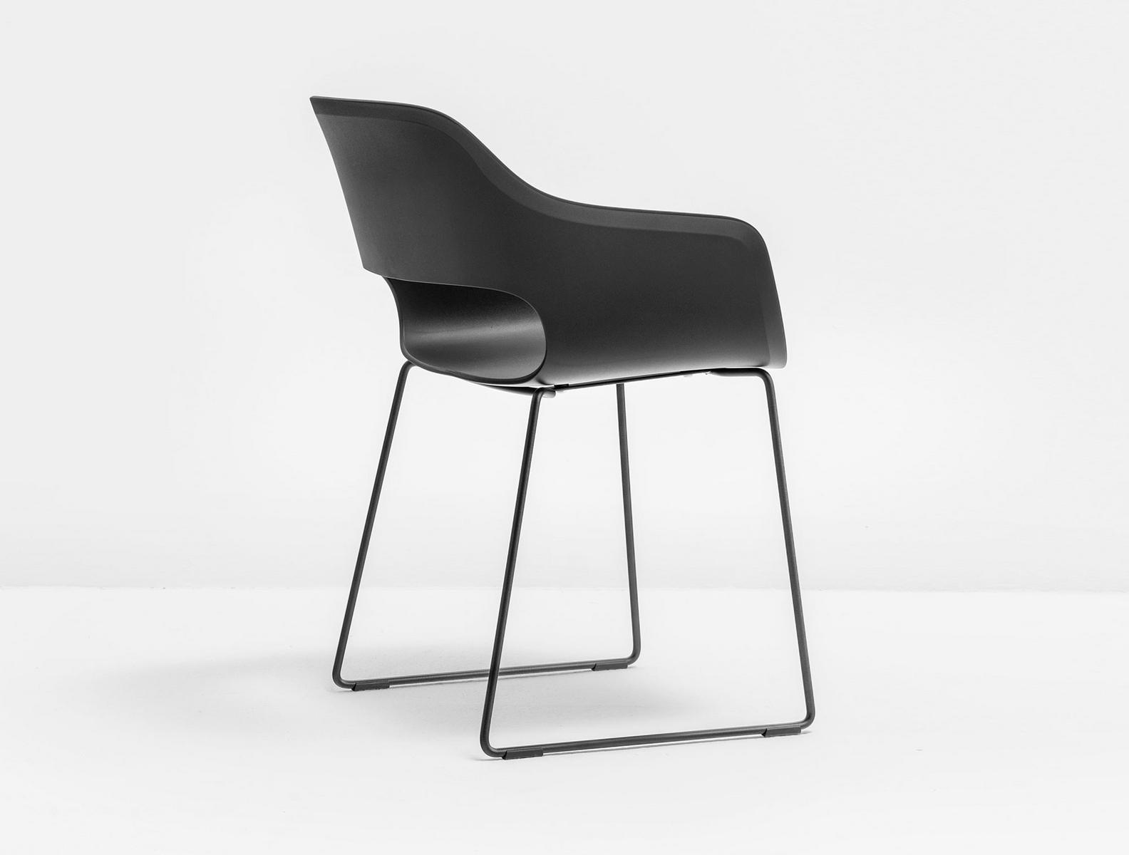 Sled base technopolymer chair | Babila 2745 by Pedrali