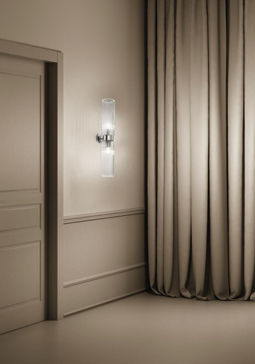 Glass wall lamp | Korinthos by Sylcom
