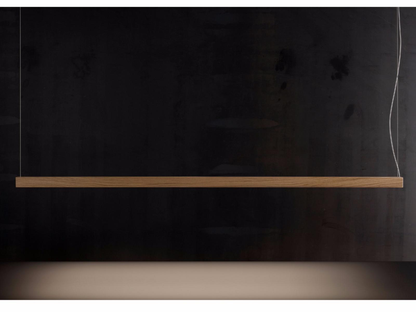 LED oak pendant lamp | Lanacotta by Olev