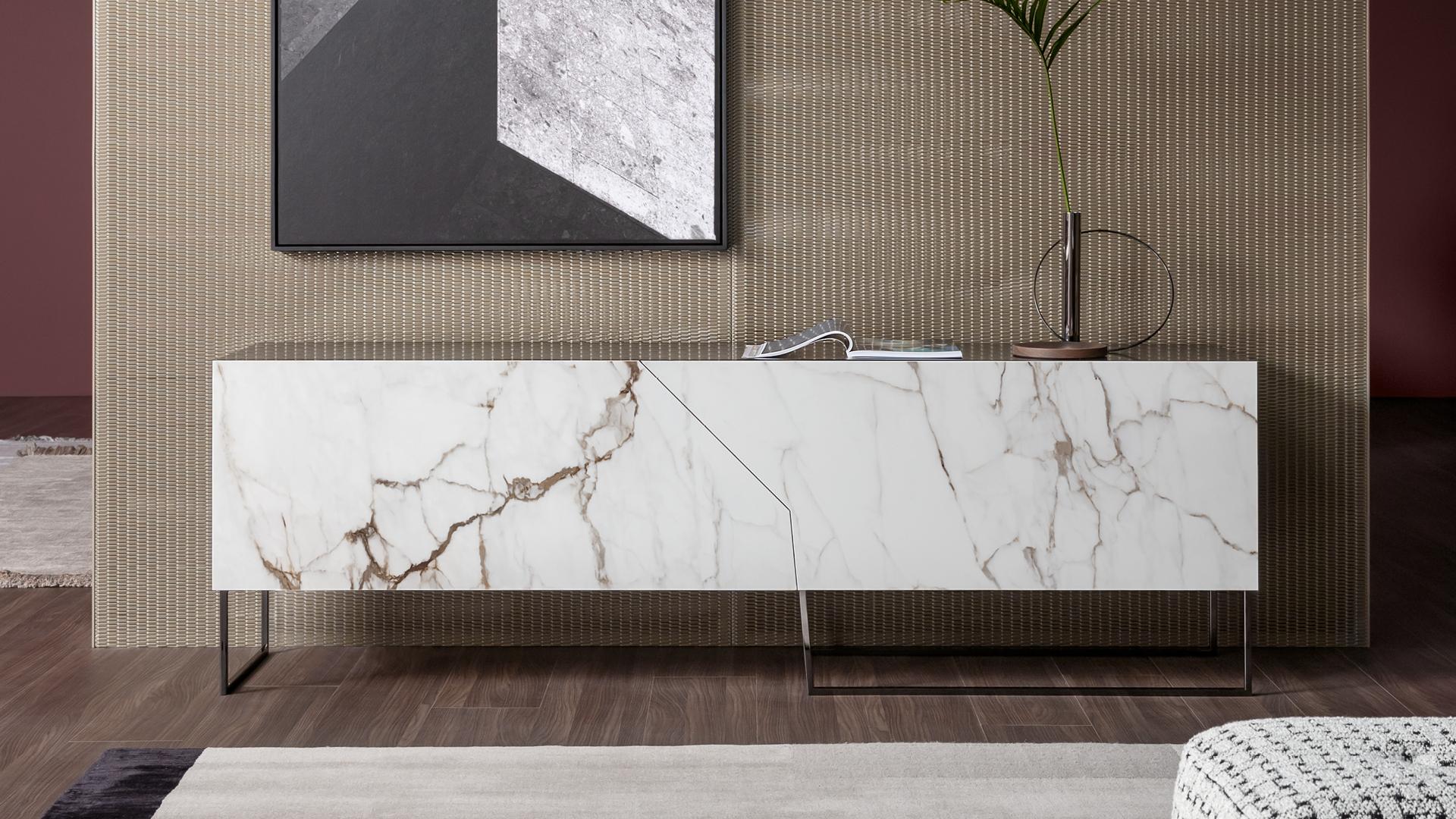 Sideboard with doors | Doppler K by Bonaldo