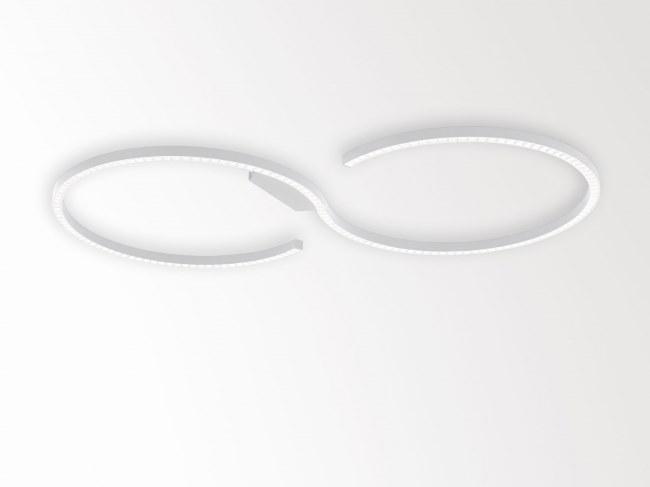 LED ceiling lamp with dimmer | Inform R3+ by Delta light