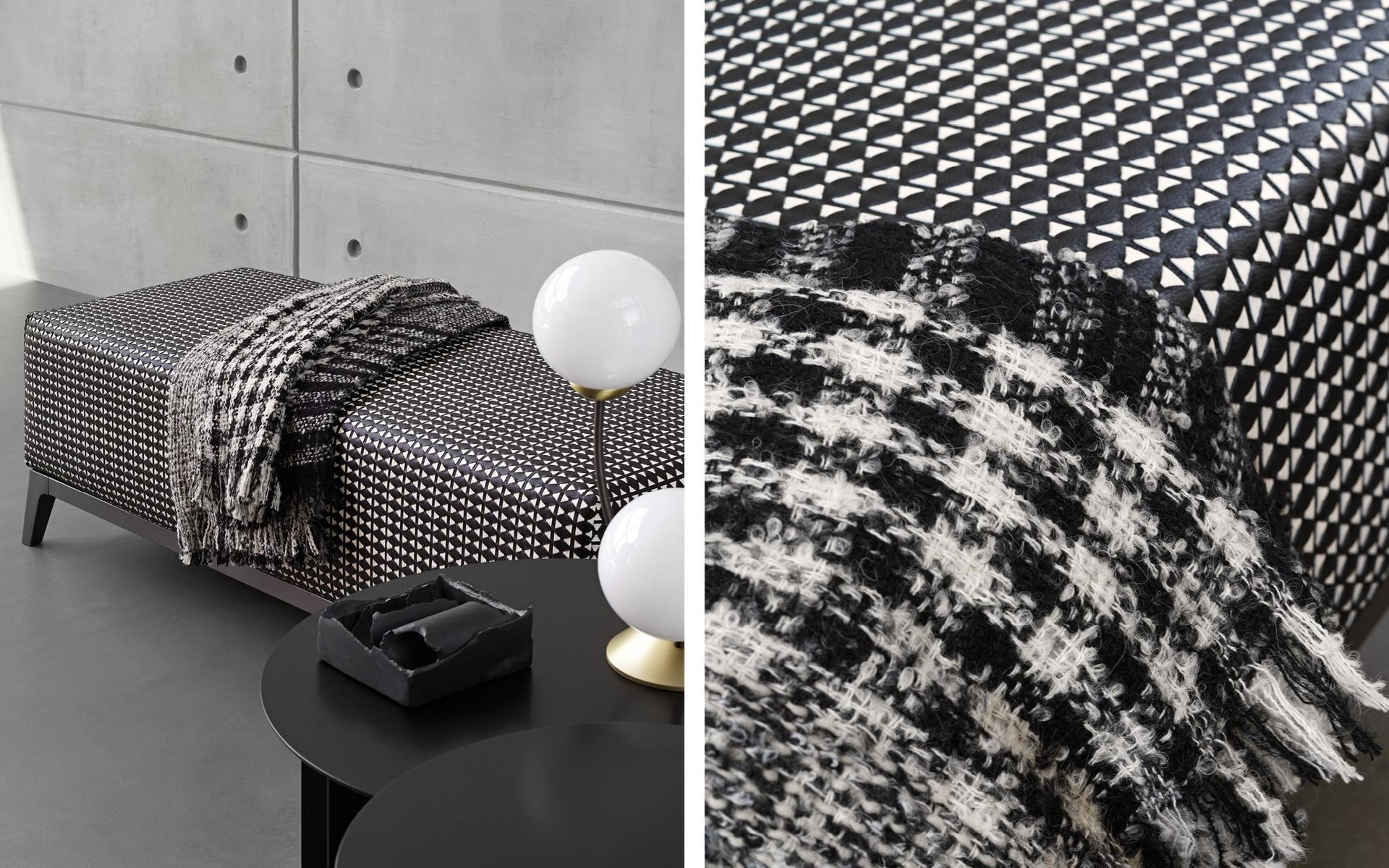 Upholstered bench | Olivier by Flou