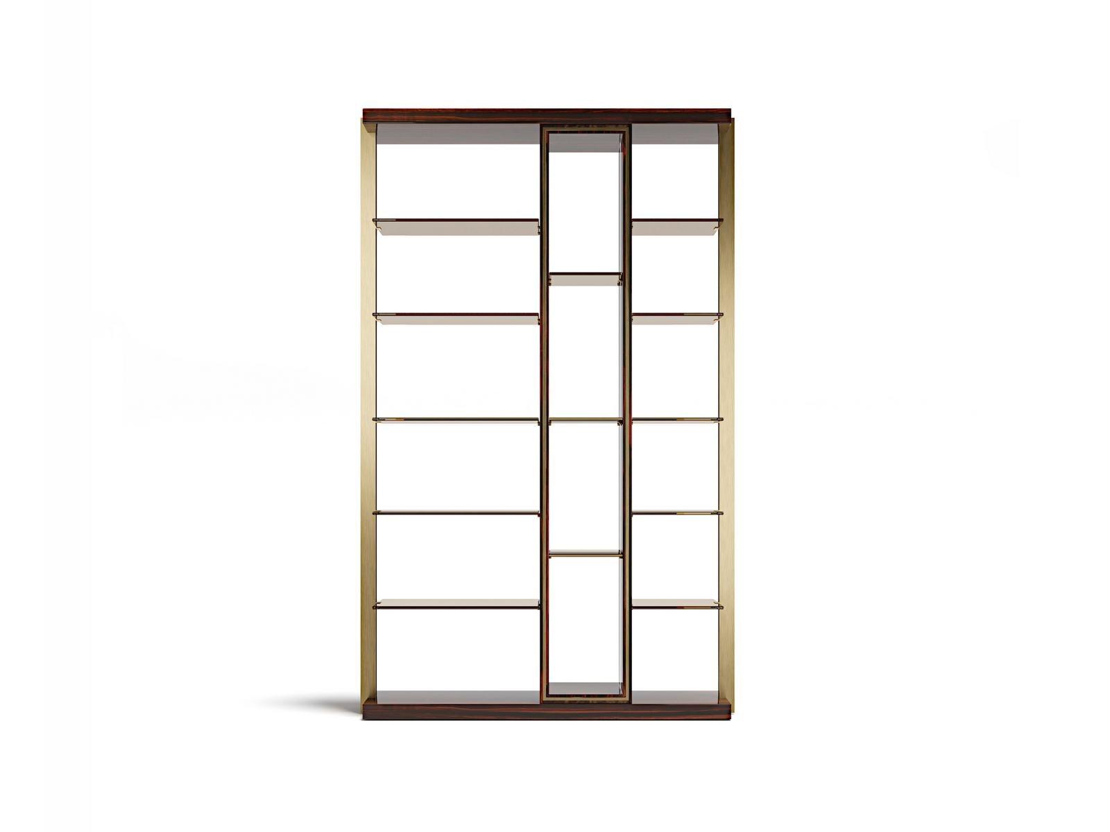 Open wall-mounted wooden bookcase | Biblo by Capital Collection