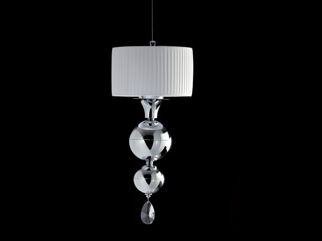 Indirect light pendant lamp with crystals | Ginevra by Aiardini lighting