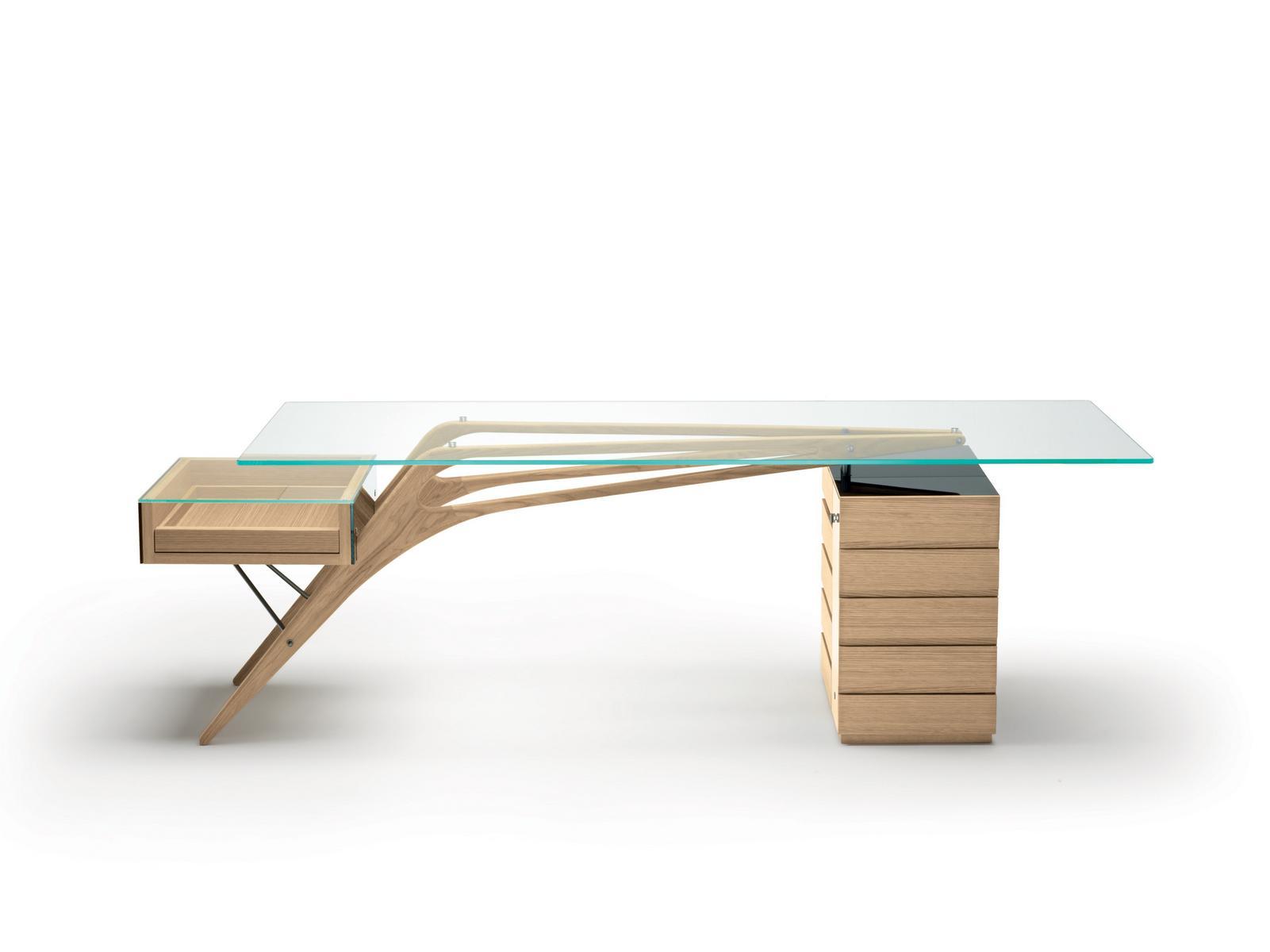 Writing desk with drawers | Cavour Cm by Zanotta