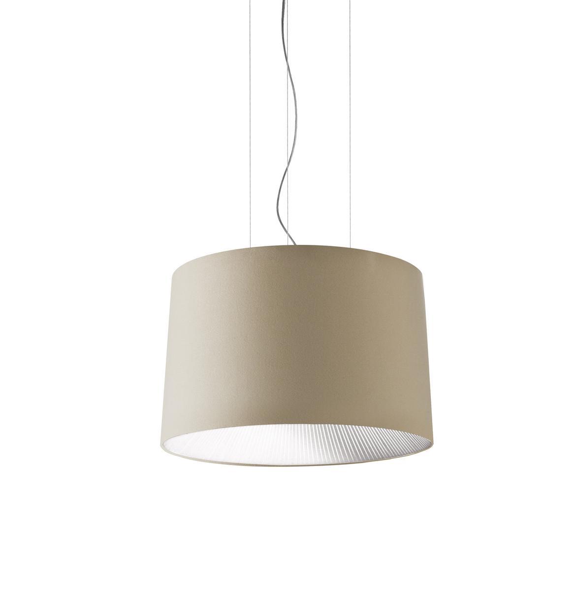Suede fabric pendant lamp | Velvet by Axolight