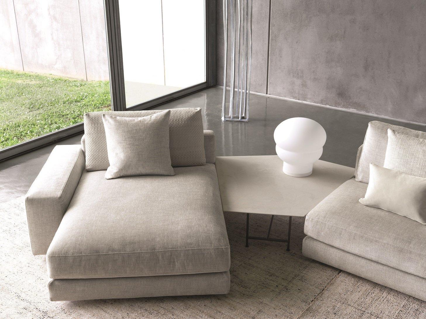 5 seater corner sectional fabric sofa | Myplace by Flou