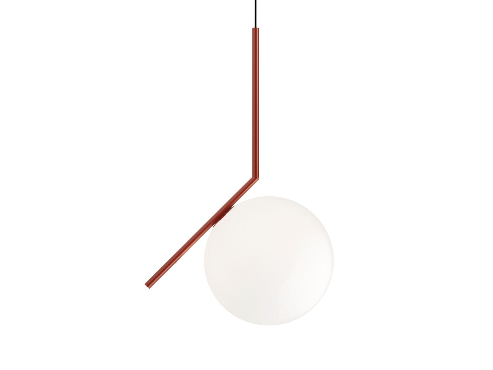 Brass pendant lamp | Ic Lights S2 by Flos