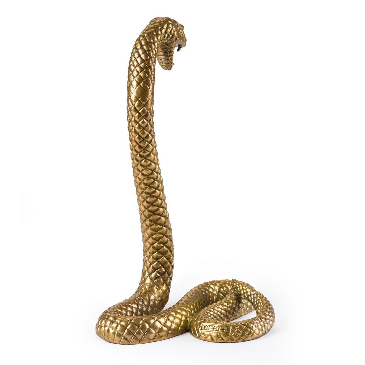 Aluminium decorative object | Snake by Seletti