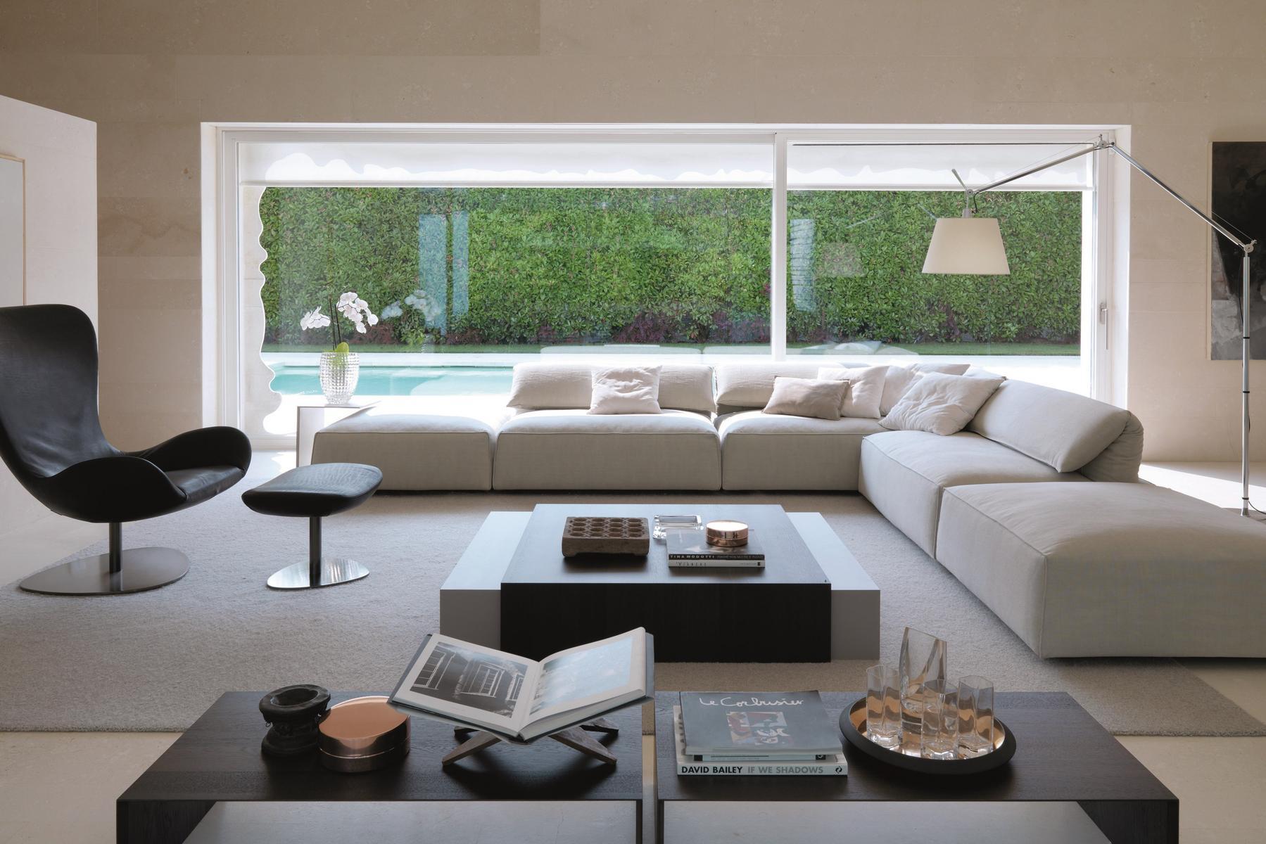 Fabric sofa with removable cover | Freemood by Desiree