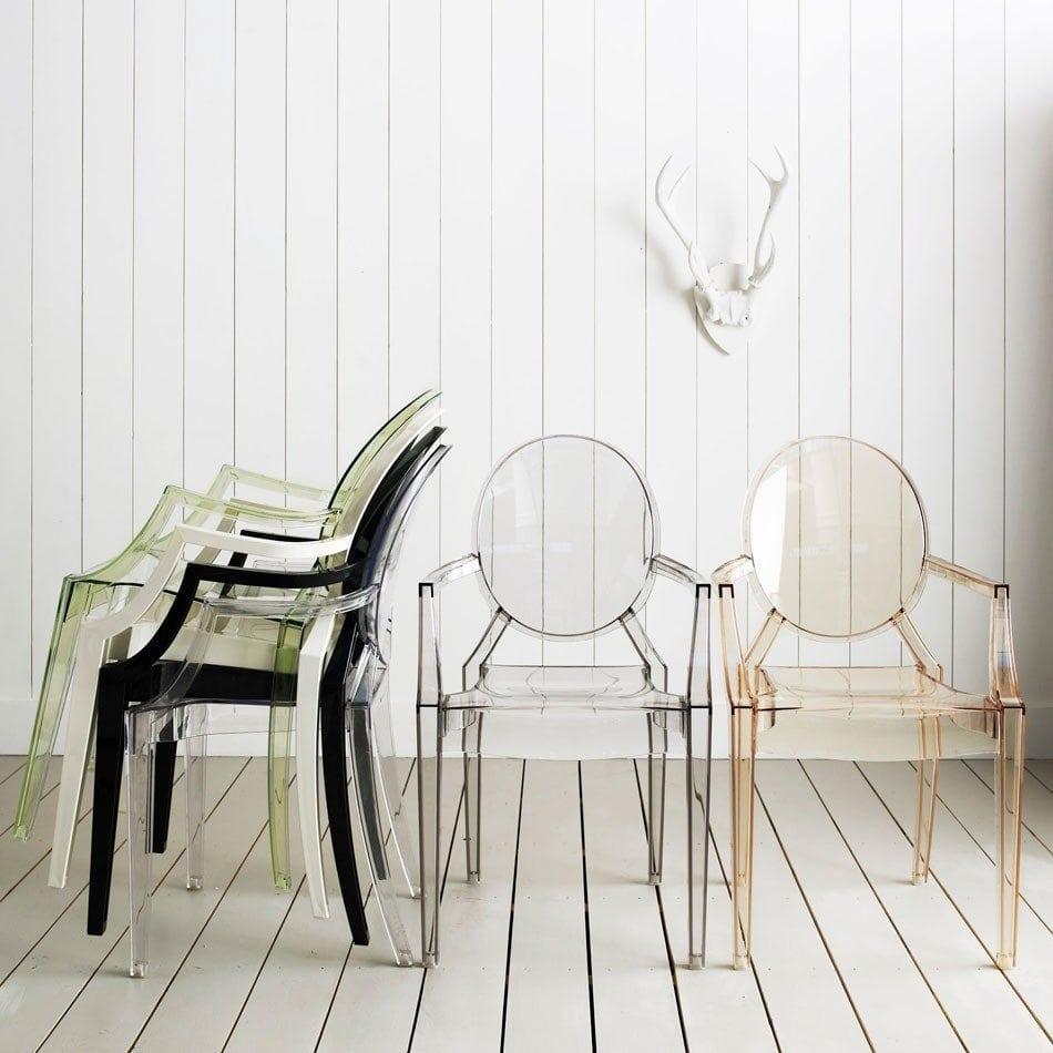 Acrylic chair | Louis Ghost by Kartell